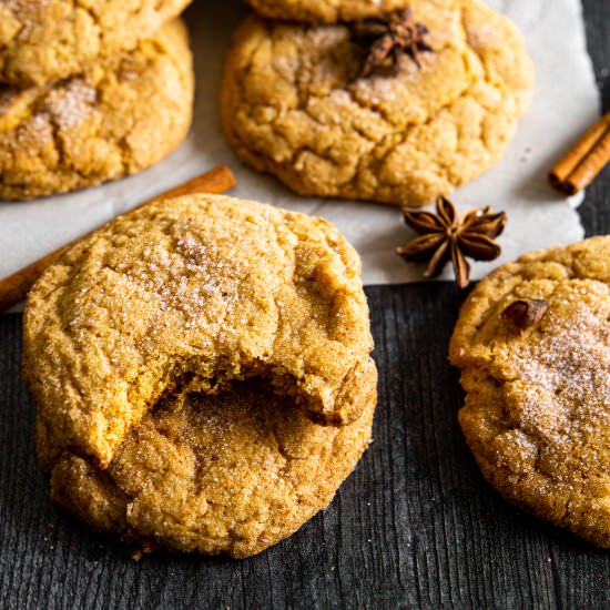 Pumpkin Snickerdoodles