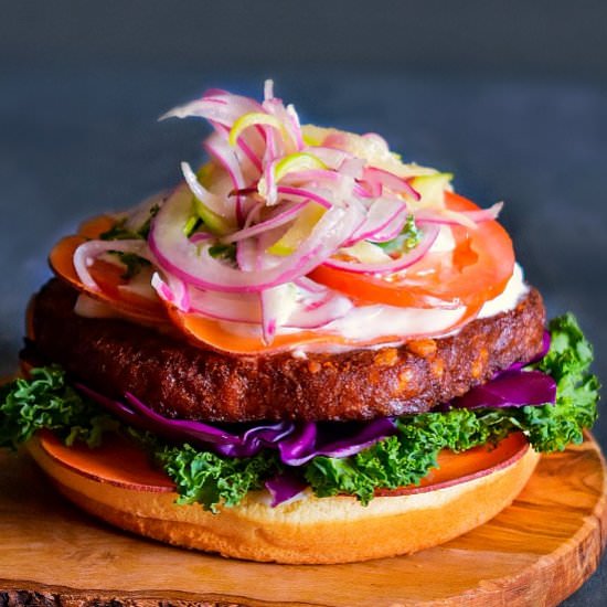 Best Fall Veggie Burger