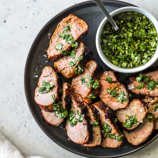 Grilled Pork Tenderloin