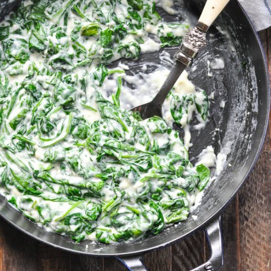 Creamed Spinach