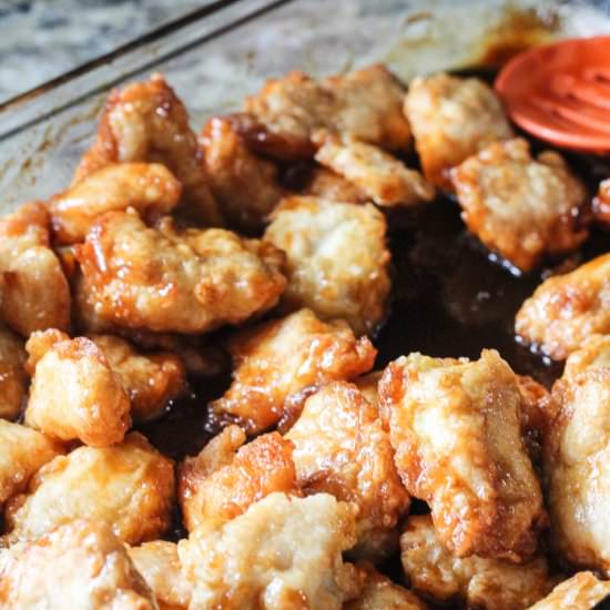 Baked Sweet and Sour Chicken