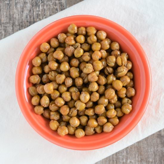 Oven-Roasted Chickpeas