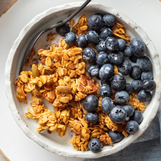 Perfect Maple Pumpkin Granola