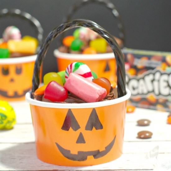 Halloween Jack o’latern cupcakes