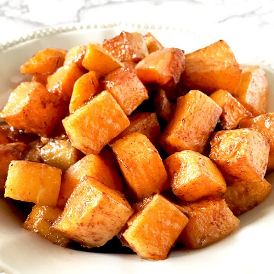 CINNAMON ROASTED BUTTERNUT SQUASH