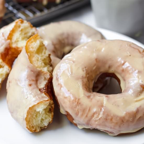 Maple Glazed Donuts