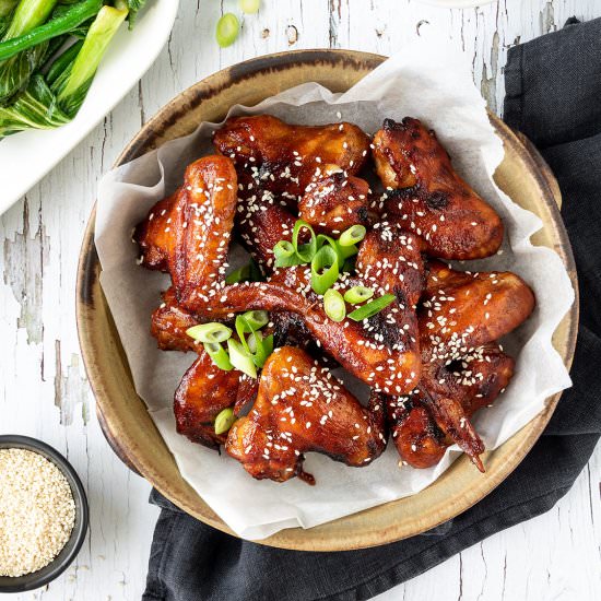 Sticky Chicken Wings