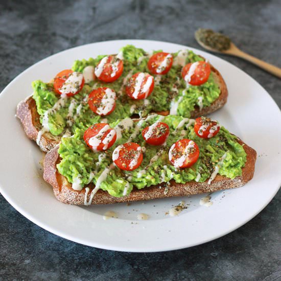 Zaatar Avocado Toast