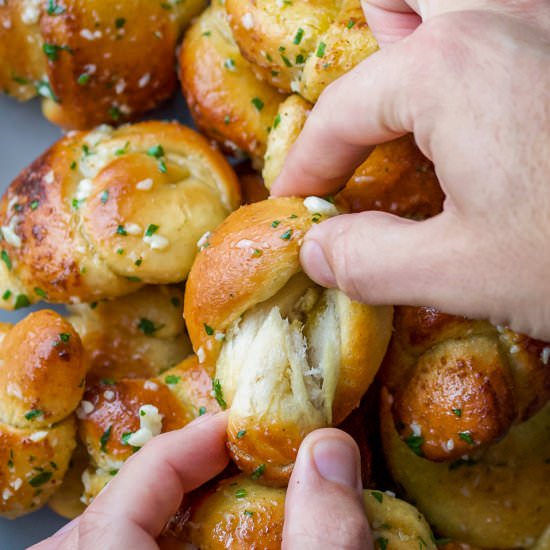 Vegan Garlic Knots
