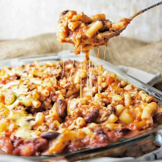 Comfort Food Ground Beef Casserole