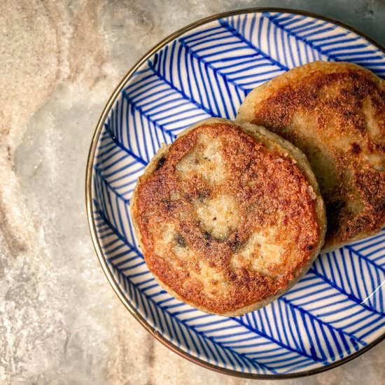 Aloo Tikki Filled Fritters