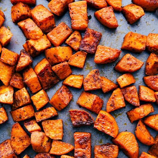 Roasted Sweet Potatoes