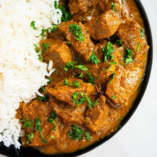 Instant Pot Beef Curry
