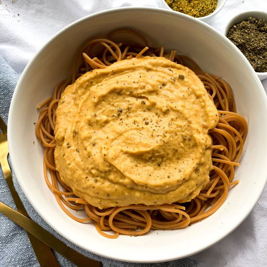 Vegan Sweet Potato Pasta Sauce