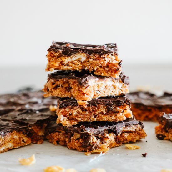 Chocolate Peanut Butter Bars