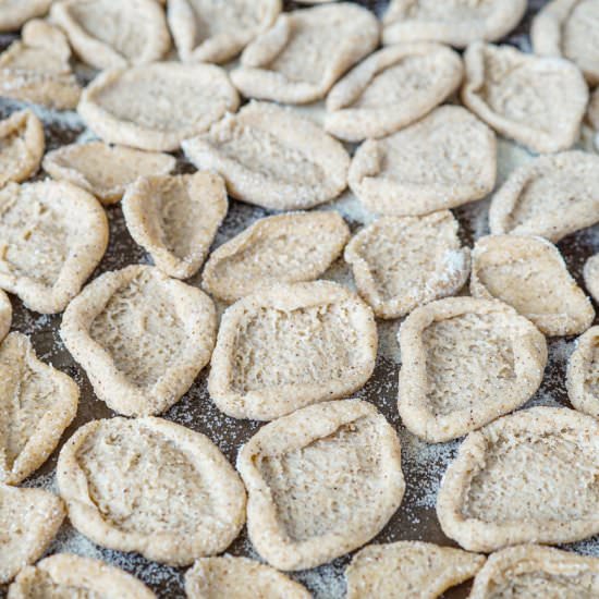 Orecchiette al Grano Arso