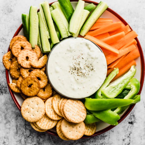Easy 3 Ingredient Labneh Dip