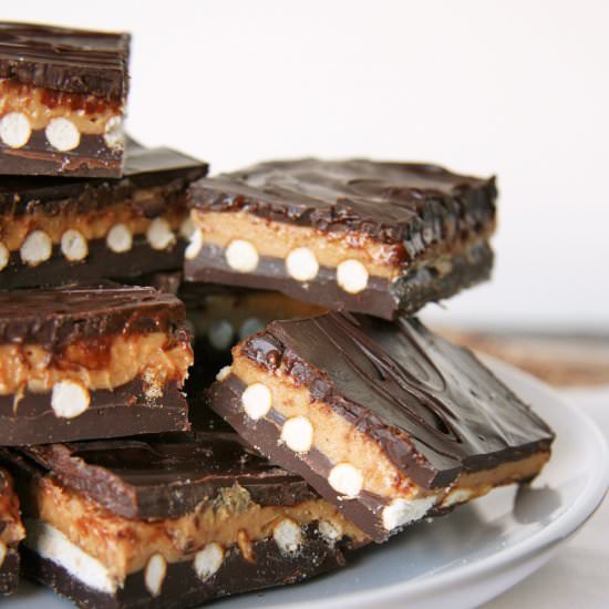 No-Bake Chubby Hubby Collagen Bars