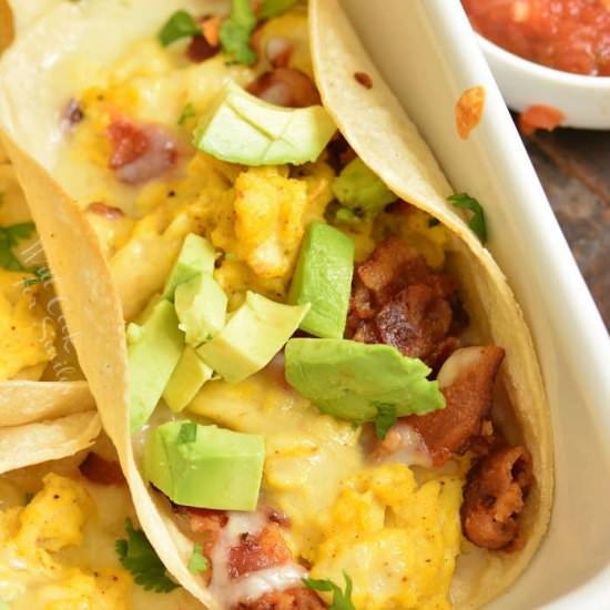 Baked Breakfast Tacos
