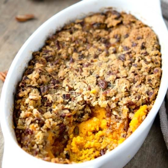 Healthy Sweet Potato Casserole