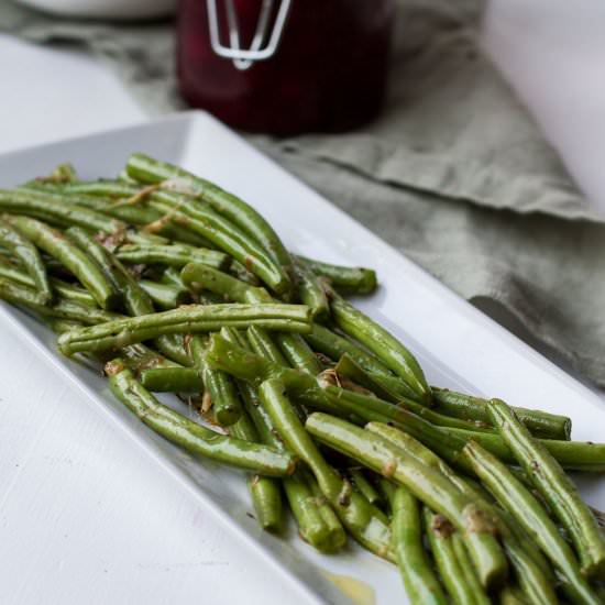 Garlic Parmesan Green Beans