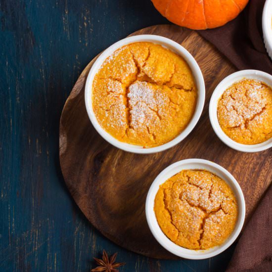 Dairy-Free Pumpkin Soufflé