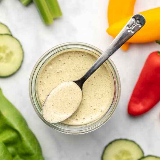 Vegan Ranch Dressing (Nut-Free!)