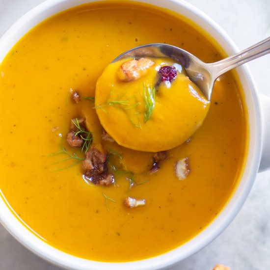 Curried Sweet Potato Soup