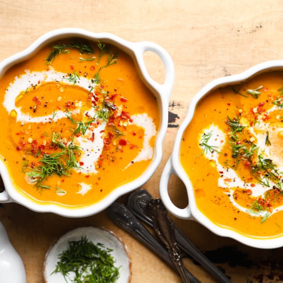 Pumpkin Carrot Soup