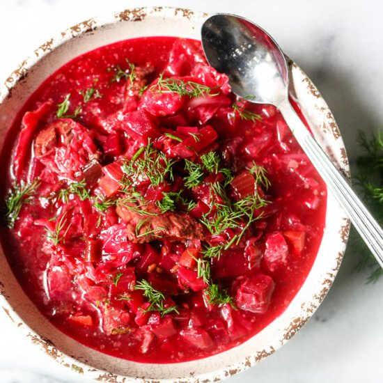 Borscht With Beef
