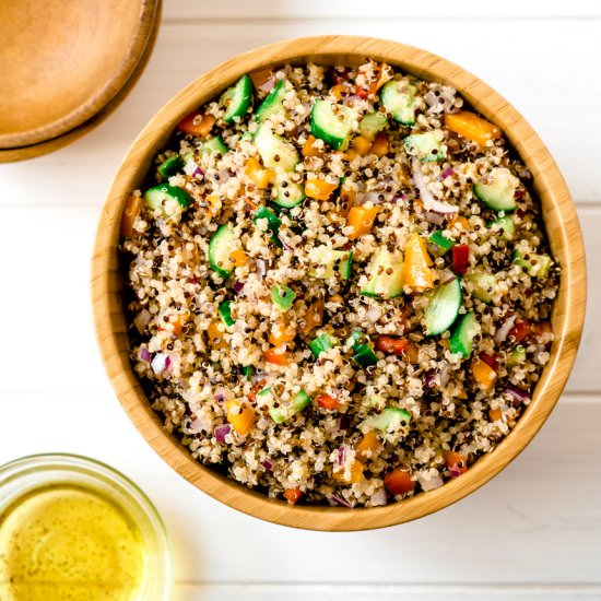 Easy & Zesty Quinoa Salad