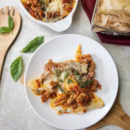 Herb and Ricotta Filled Pasta