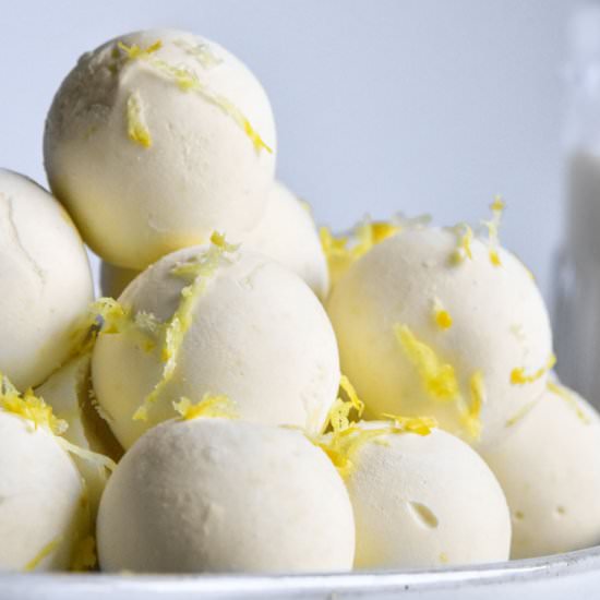 Lemon Cheesecake Fat Bombs