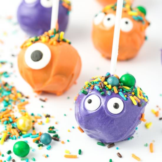 Monster Chocolate Cake Pops