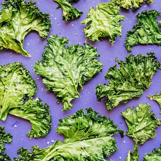 Oven Baked Kale Chips