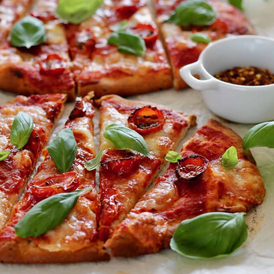 Easy Naan Pizza Margherita
