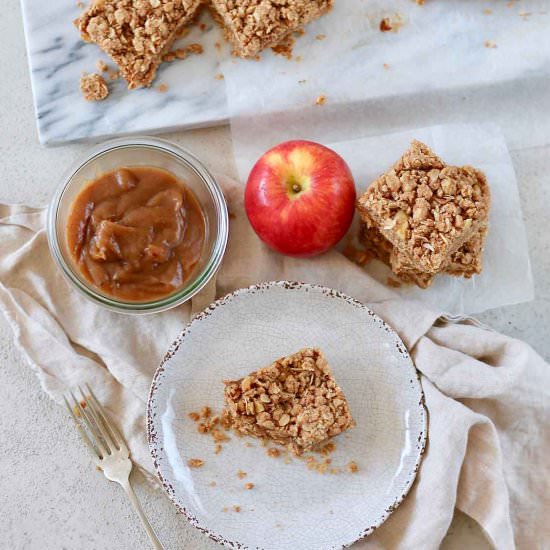 Apple Crumble Bars