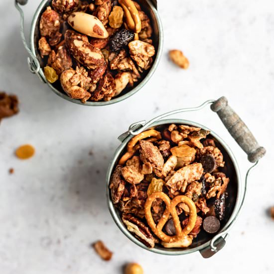 Maple Almond Butter Snack Mix