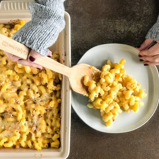 Butternut Squash Gouda Mac & Cheese