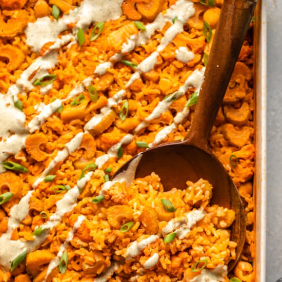 Cauliflower & Chickpea Casserole