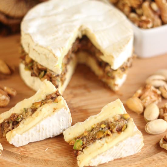 Roasted camembert