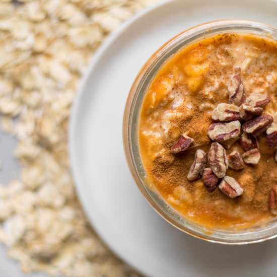 Pumpkin Overnight Oats