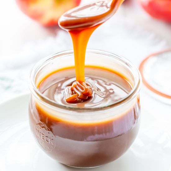 Apple Cider Caramel Sauce
