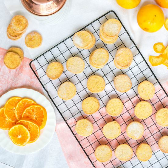 Orange cookies