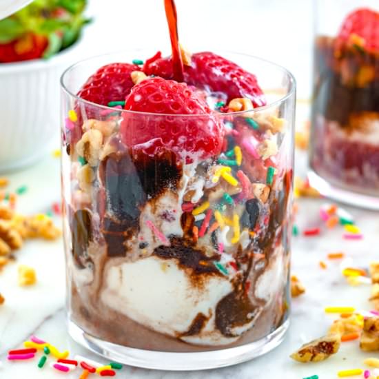 Red Wine Affogato