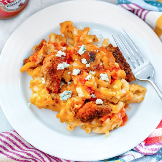 Buffalo Chicken Mac and Cheese