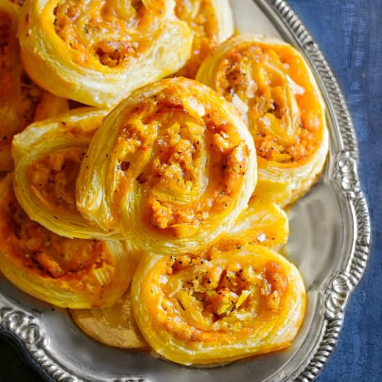 Butter Chicken Pinwheels