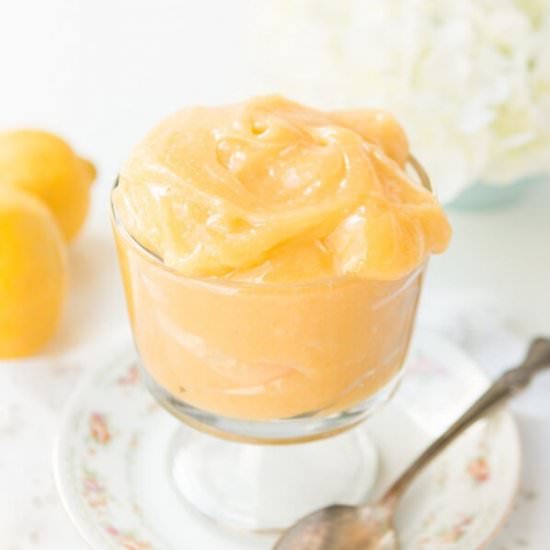 BLENDER LEMON CURD