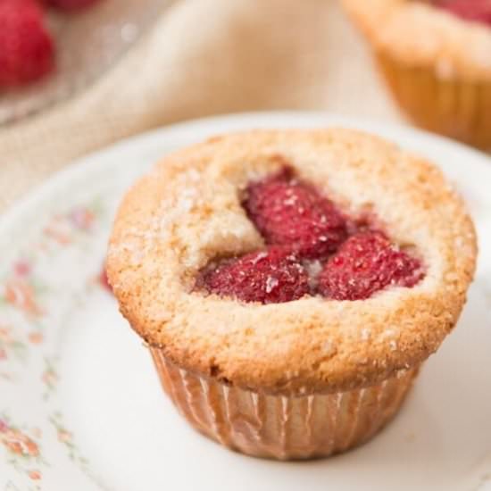 RASPBERRY CREAM CHEESE MUFFINS