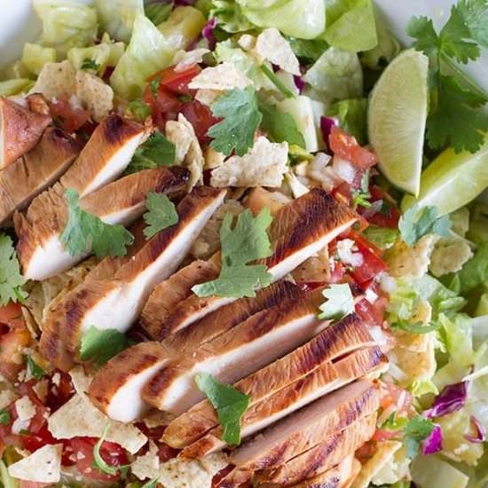 GRILLED CARIBBEAN CHICKEN SALAD